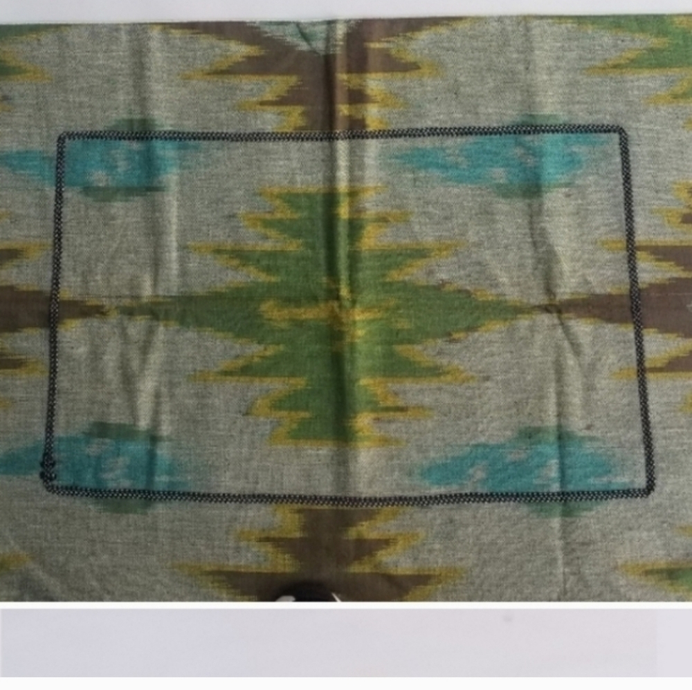 2 New custom made pillow shams boho tribal standard size